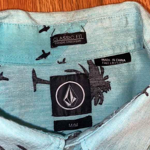 Volcom Palm Tree Button Up - Picture 2 of 3